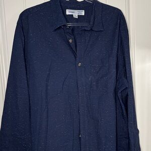 Old Navy Men's Navy Dress Shirt